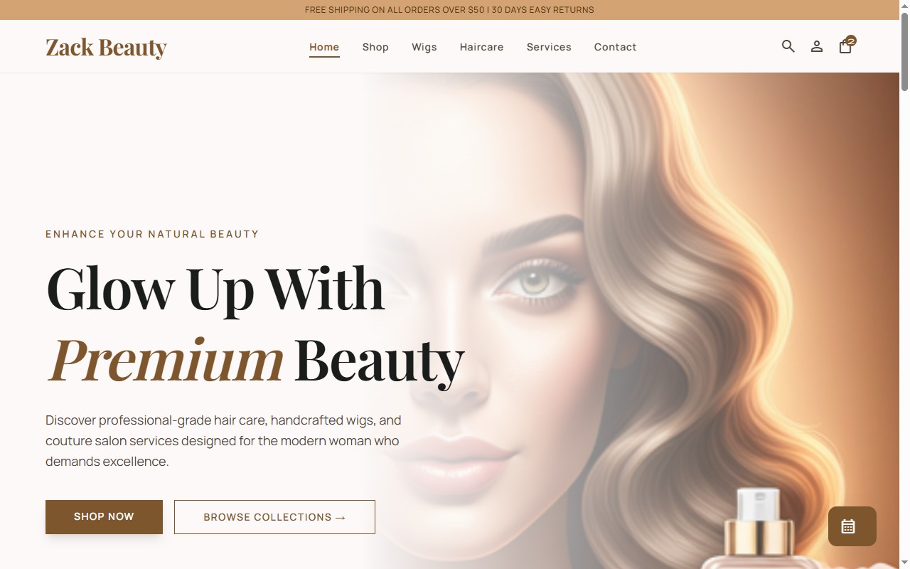 Hair Salon & Beauty Store